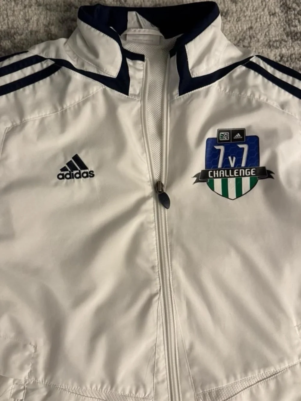 Adidas MLS 7V7 Challenge Soccer Track Jacket Size Small